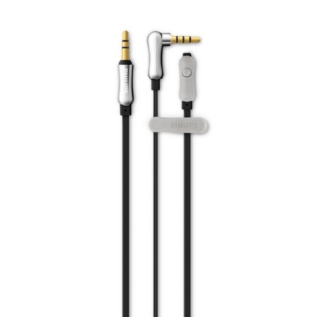 DLC2412BK/10  Cable manos libres de 3,5 mm