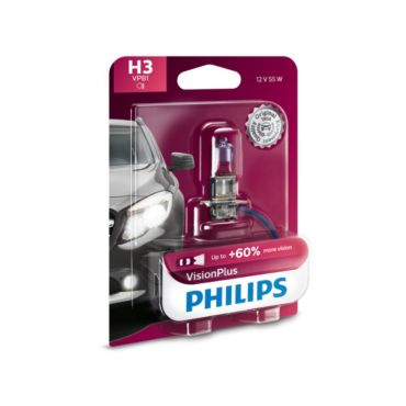 VisionPlus upgrade headlight bulb