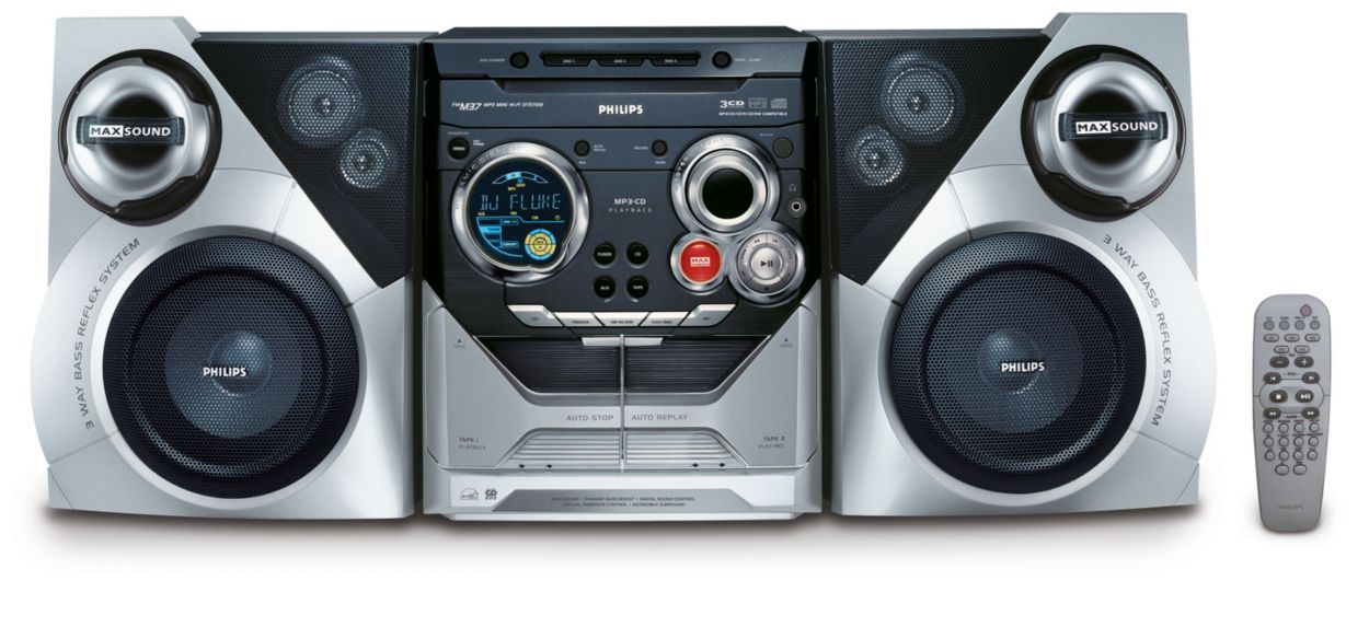 Philips 2 way cheap bass reflex system