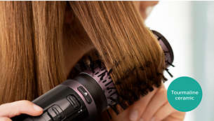 Plăci ceramice din turmalină conferă mai multă strălucire părului