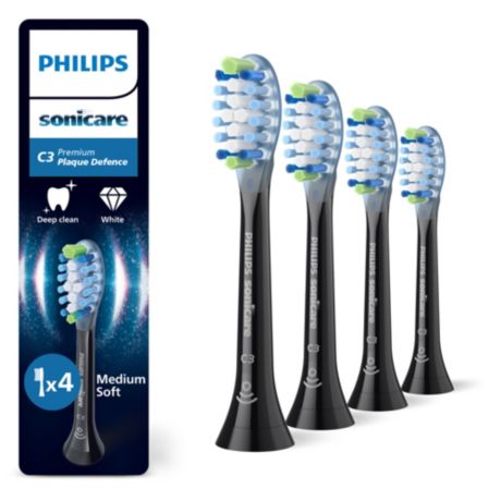 HX9044/88 Philips Sonicare Premium Plaque Defence Capete de periere pentru periuţa sonică