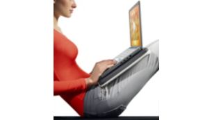 Surface rigide pour poser votre portable