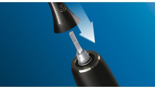 Works with any Philips Sonicare click-on toothbrush