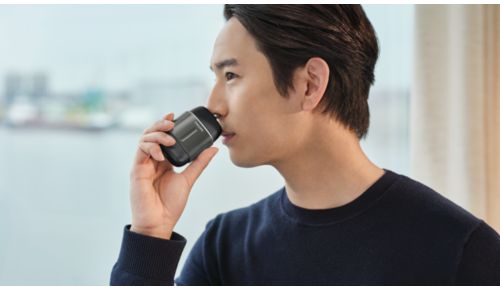 El accesorio recortador para la nariz elimina el vello de la nariz