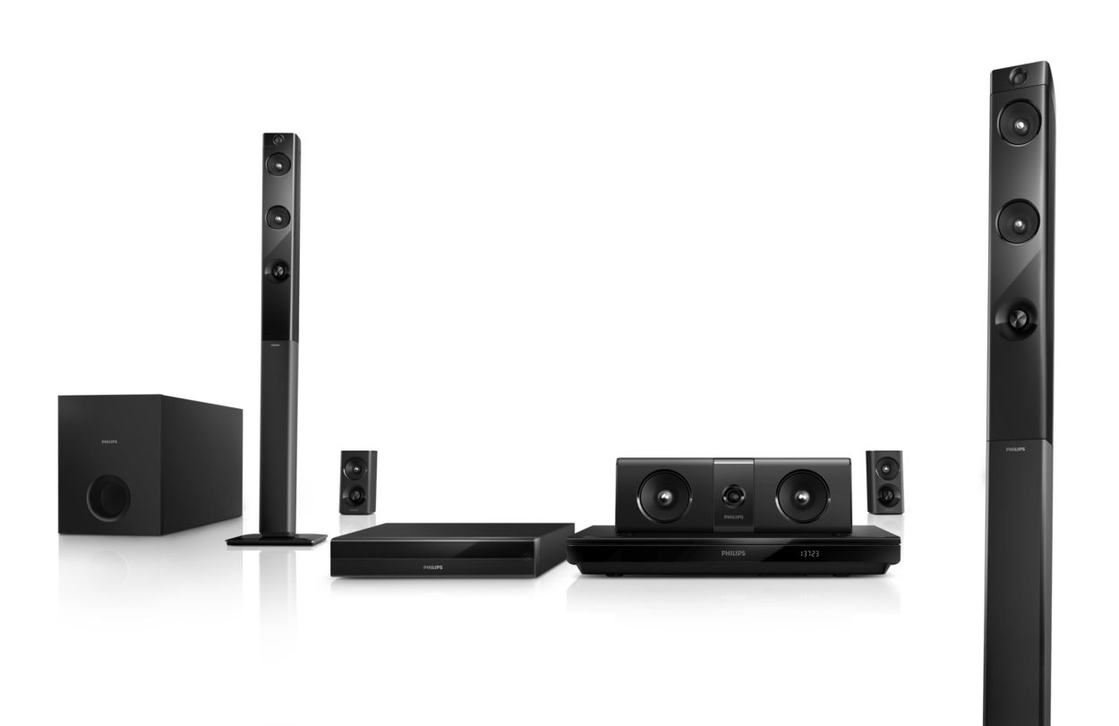 Philips home theatre 5.1 with sale optical input