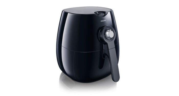 wenkbrauw Protestant Toepassing Viva Collection Airfryer HD9220/26 Black | Philips