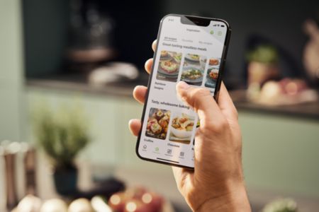 Connected cooking experience, HomeID app
