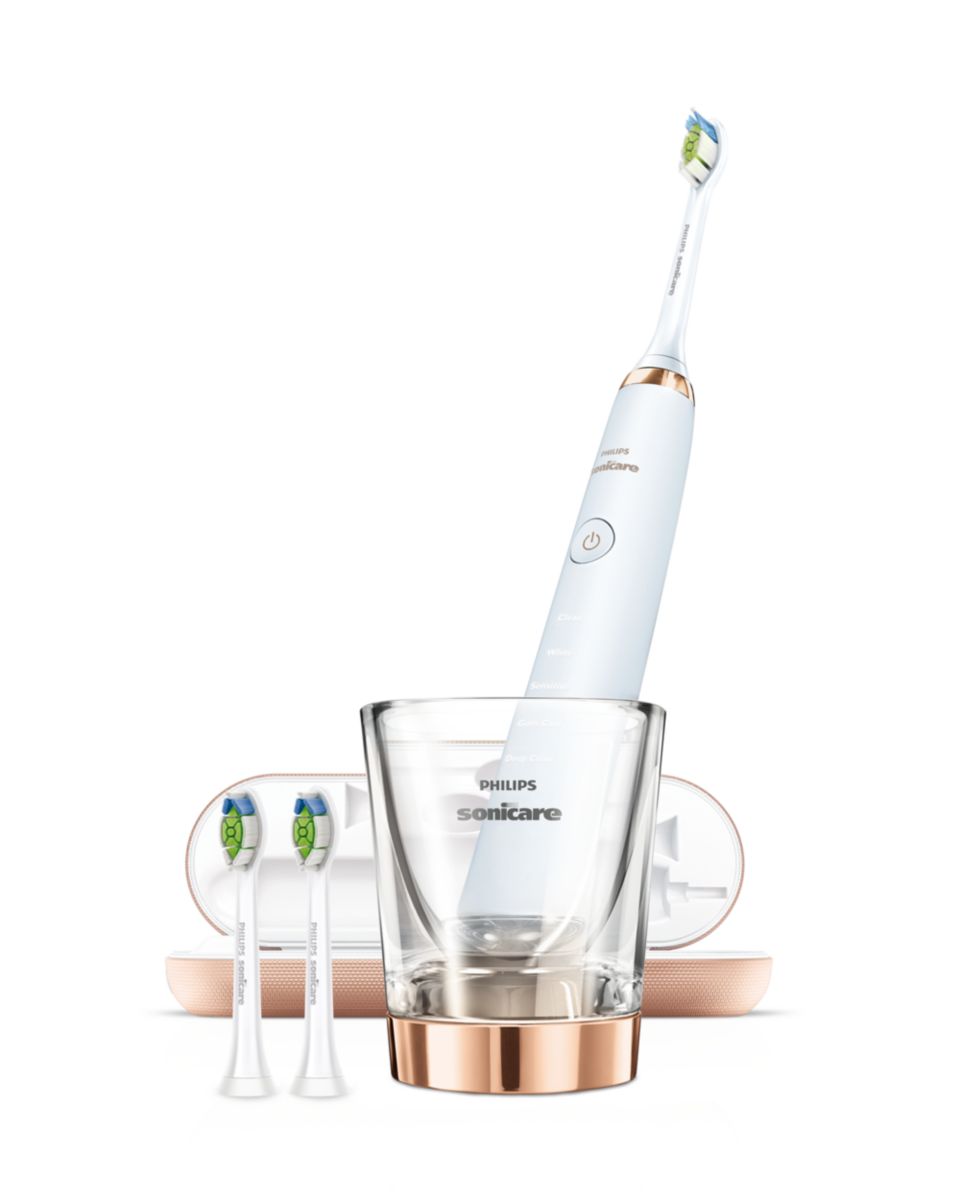 DiamondClean Sonic electric toothbrush HX9393/82 | Sonicare