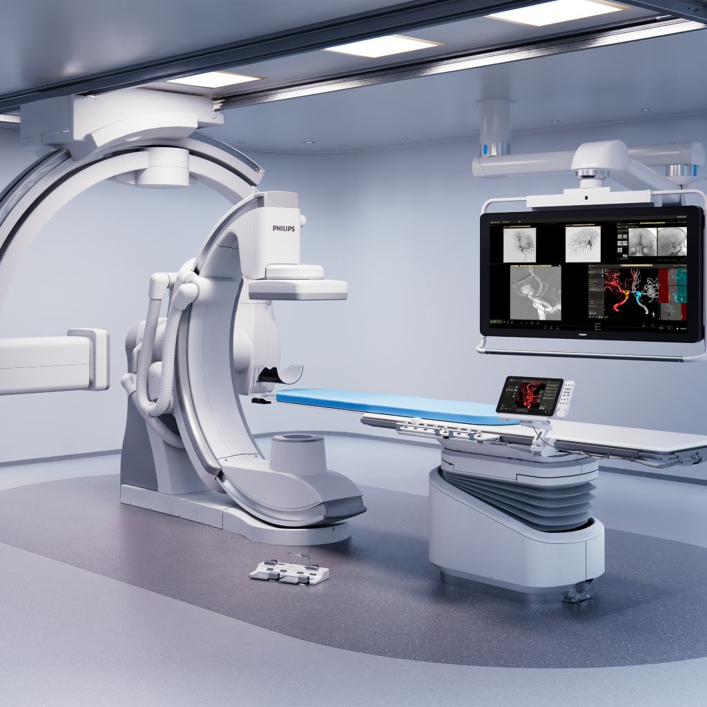 3D fusion imaging of 3D-RA and CBCT datasets during the procedure to support assessment and diagnosis.