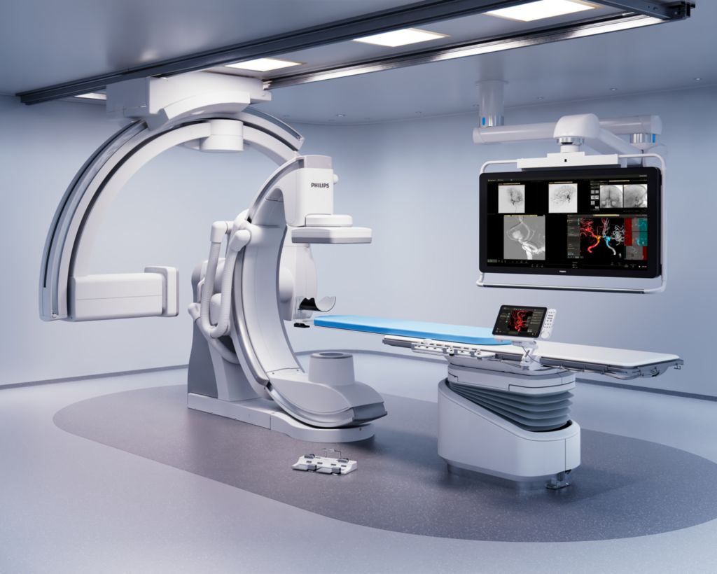 Fusion des ensembles de données 3D pour obtenir des instructions pendant l’intervention grâce à SmartCT Dual Viewer*