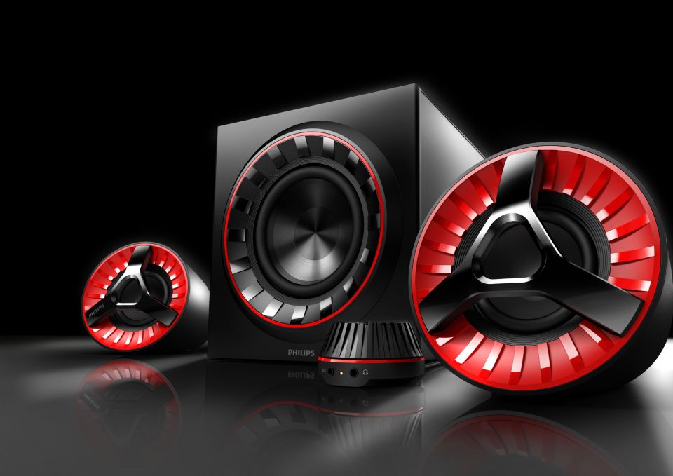 Multimedia Speakers 2.1 SPA7380/37 | Philips