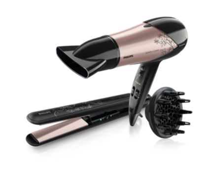 Secador y plancha para el pelo HP8294 00 Philips