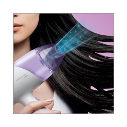 Ion conditioning for frizz-free hair