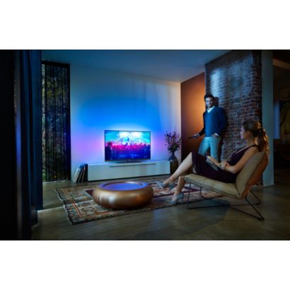 Izjemno tanek LED-televizor 4K s sistemom Android TV