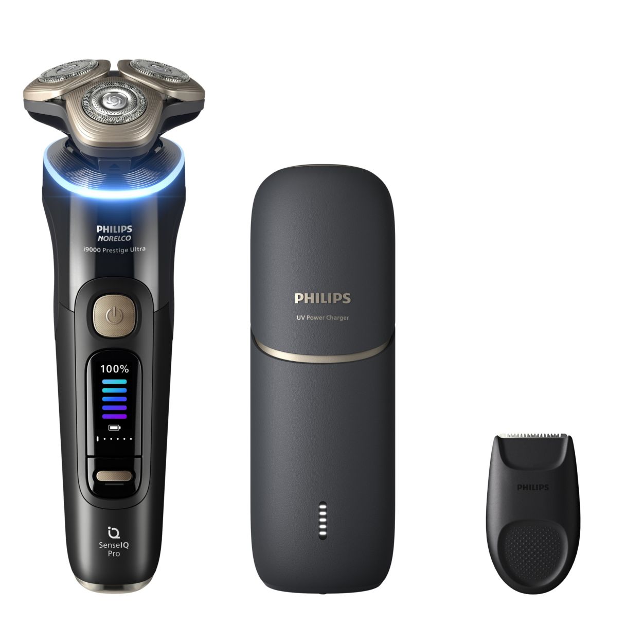 i9000 Prestige Ultra Wet&Dry Electric Shaver with SenseIQ Pro