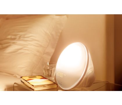 Philips Wake Up Light, White, 5 Natural Alarm Sounds : .co