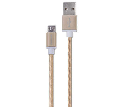 Cable micro USB de 1.2 m para sincronización y carga