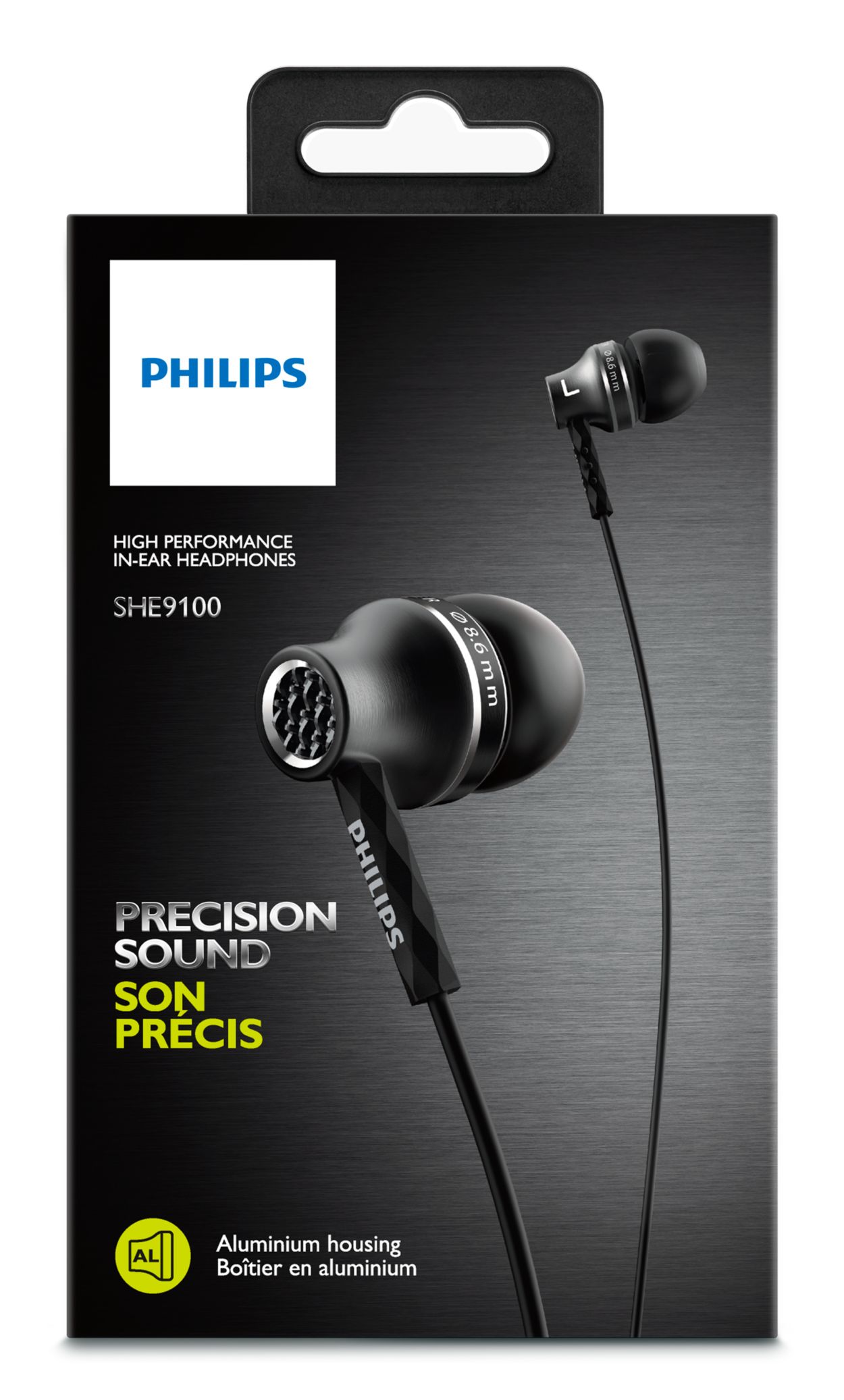 インイヤー ヘッドフォン SHE9100BK/00 | Philips