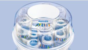 Holds 6 Philips Avent bottles