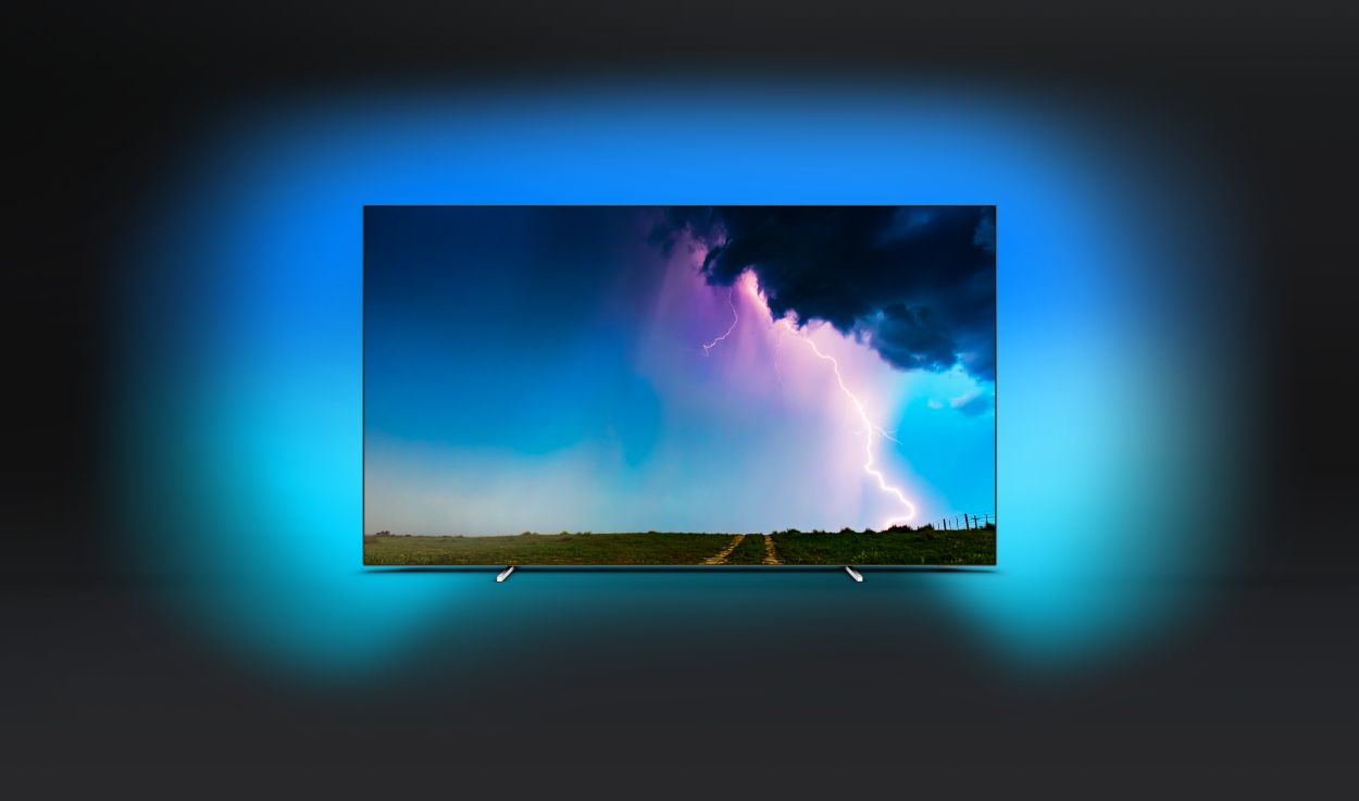 8718863019221 - PHILIPS Ambilight 55OLED754/12 55 Smart 4K Ultra HD HDR  OLED TV - Currys Business