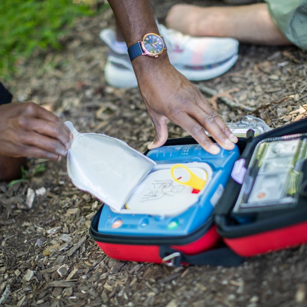 HeartStart HS1 AED defibrillator
