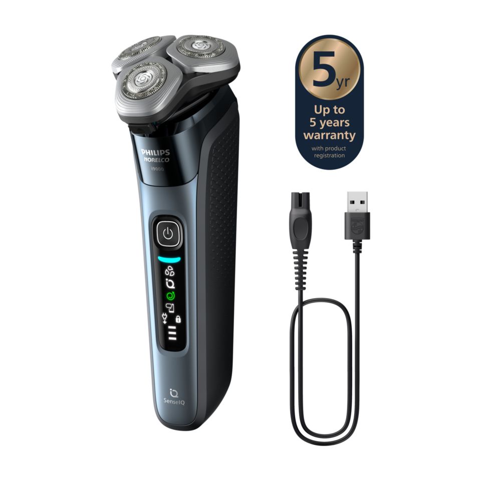 i9000 Wet&Dry Electric Shaver with SenseIQ X9001/91 | Norelco