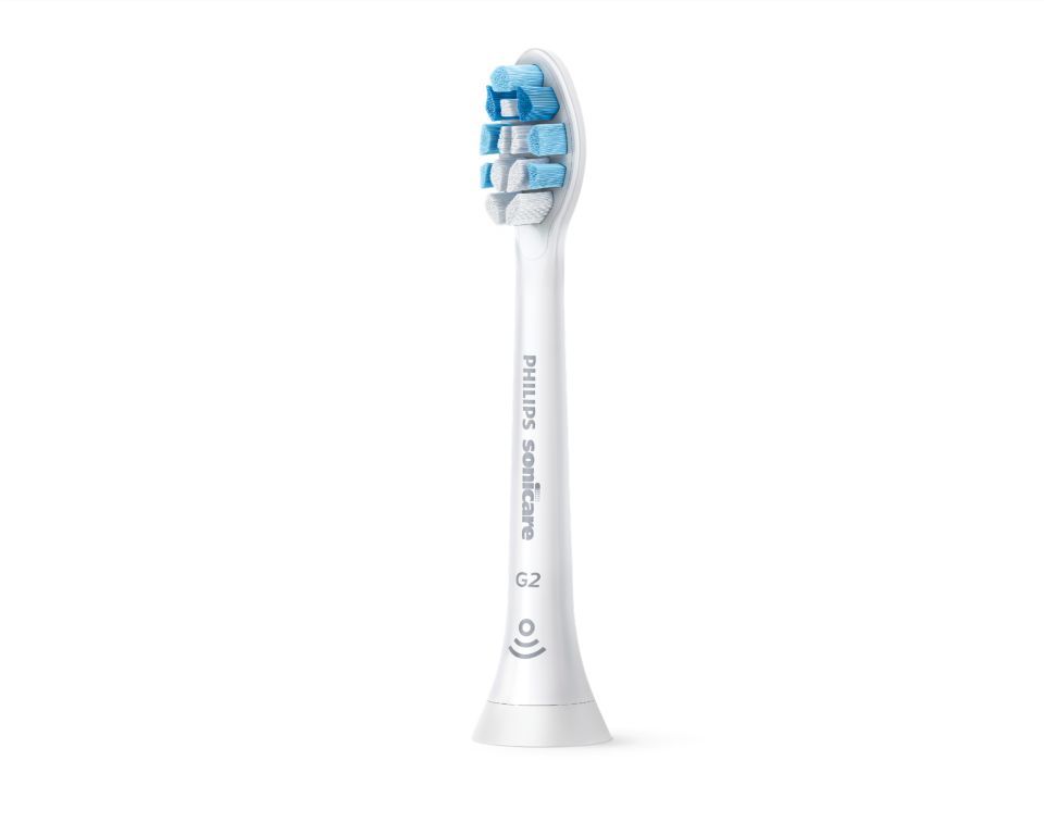 Tough on plaque. Extra gentle on gums.
