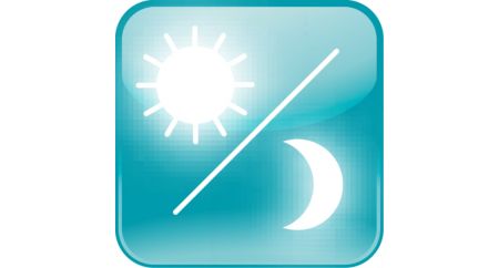 Dimmable: stays on night & day