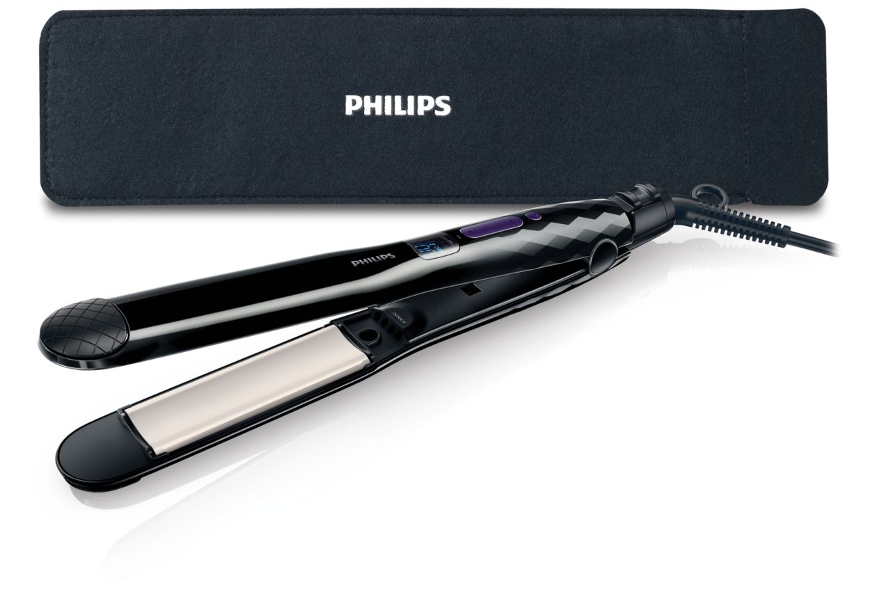 How to curl hair with philips straightener sale