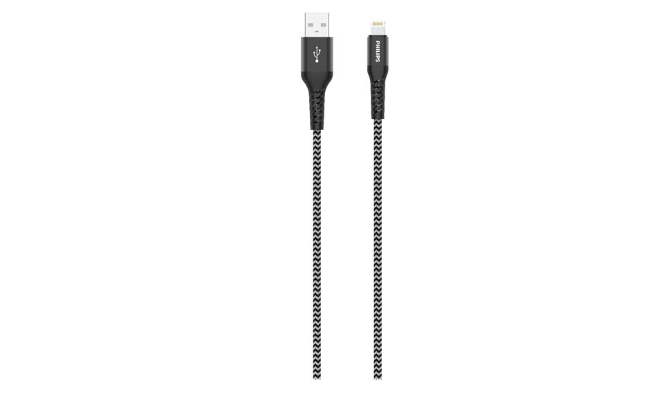 1.25 m USB A - Lightning ケーブル
