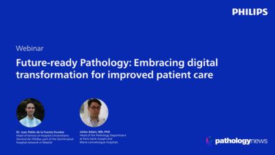 Future-ready Pathology webinar intro screen