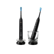 DiamondClean 9000 Duopack Elektrische sonische tandenborstels - Zwart