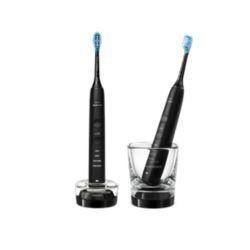 Sonicare DiamondClean 9000 2x Elektrische Schallzahnbürsten - Schwarz