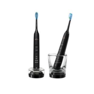 DiamondClean 9000 Szónikus elektromos fogkefe dupla csomag