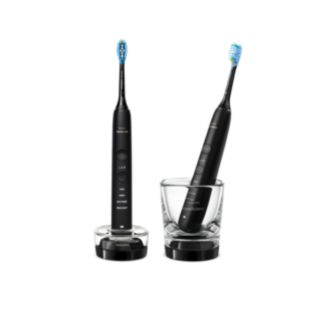 Sonicare DiamondClean 9000 Sonisk eltandborste med app + 4 C3 Borsthuvuden