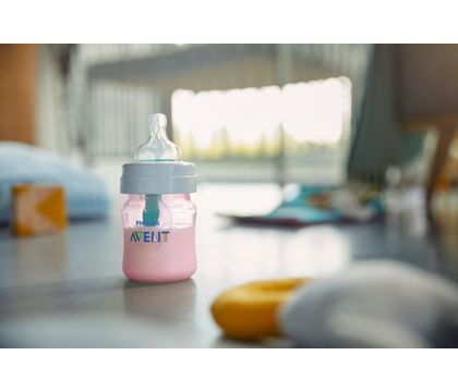 Pink avent store bottles anti colic