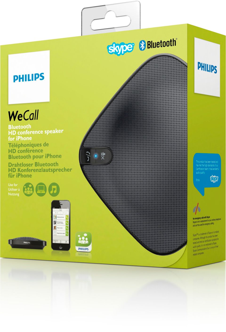 АС для конференц-связи Bluetooth WeCall AECS7000/00 | Philips