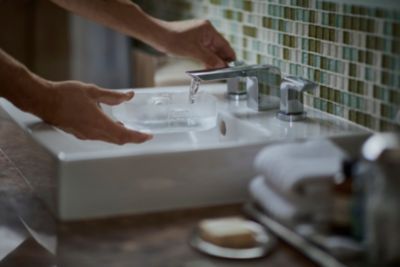 Utilisez de l’eau du robinet³