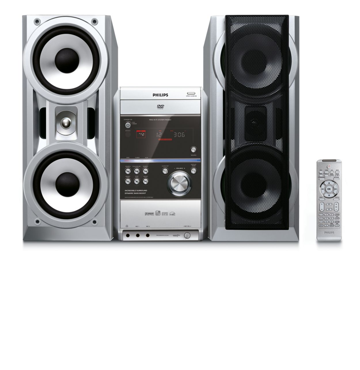 Enjoy music with virtual surround sound
