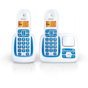 BeNear T&eacute;l&eacute;phone fixe sans fil avec r&eacute;pondeur