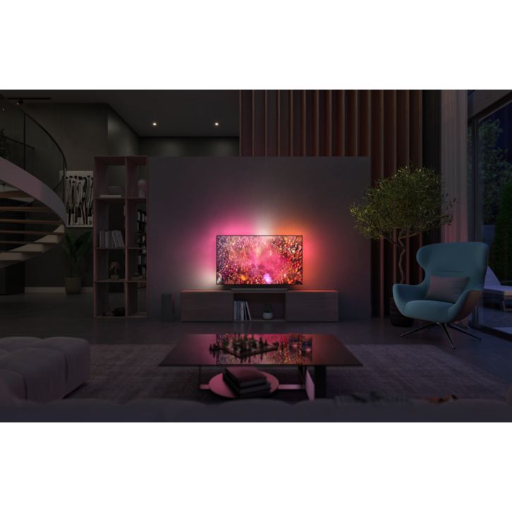 Low profile. Room-filling sound.