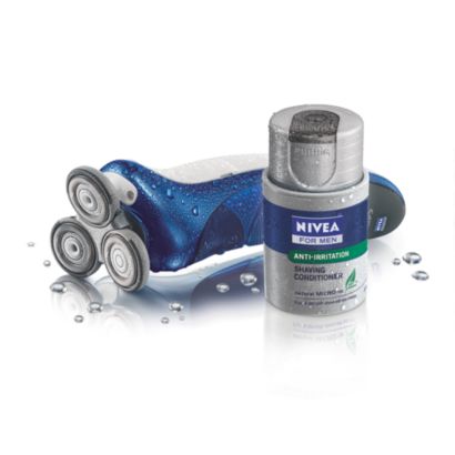 Smooth shave, healthy skin