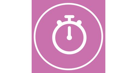 1-минутная программа (таймер) для обработки всех зон на лице.