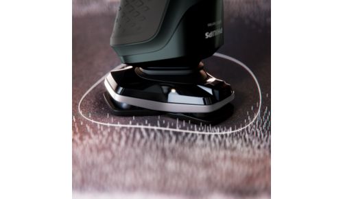 Passt sich Ihrem Bart für eine mühelose Rasur an