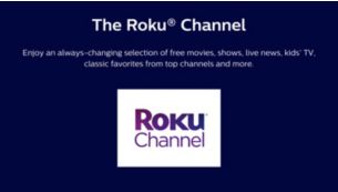 Transmisión de contenido gratuito en el canal Roku