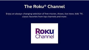 Diffusion gratuite de contenu en continu sur la chaîne Roku Channel