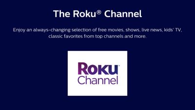 Free content streaming on The Roku Channel
