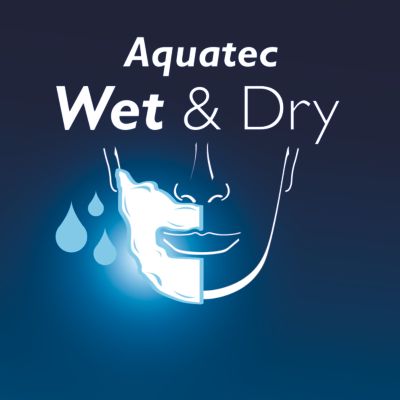 „Aquatec" tarpinė patogiam sausam ir gaivinančiai drėgnam skutimuisi