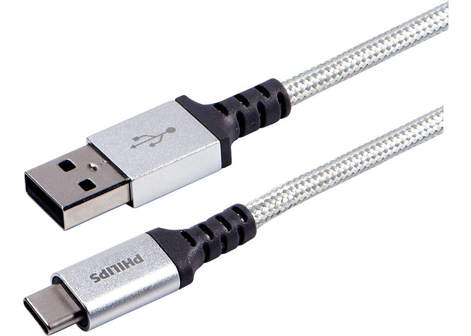 Câble USB-C tressé qualité supérieure avec connecteur aluminium