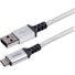 Câble USB-C tressé qualité supérieure avec connecteur aluminium